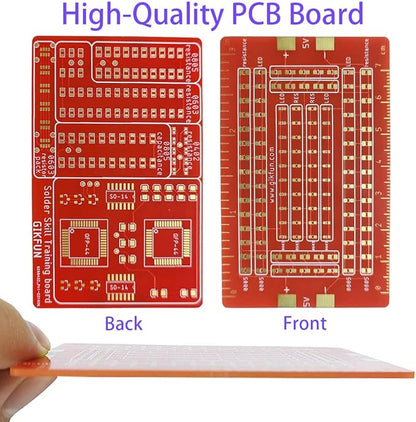 Gikfun Soldering Practice Kit SMD SMT Welding Skill Training Board DIY for School Learning Project GK1023