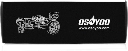 OSOYOO Model 3 Robot Car DIY Starter Kit for Arduino,Educational Motorized Robotics, Remote Control App, Learning How to Code, IOT Mechanical Coding for Teens and Adults