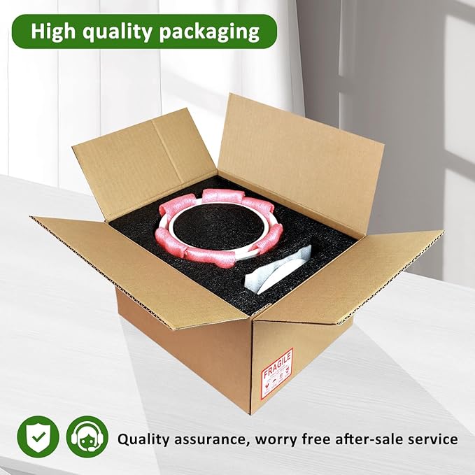 6.7 + 5.5 Inch Plant Pot, Ceramic Planter with Drainage and Saucer, Ceramic Pots for Plants, Indoor Plant pots,Ceramic Flower pots（Black + White, Plants NOT Included）