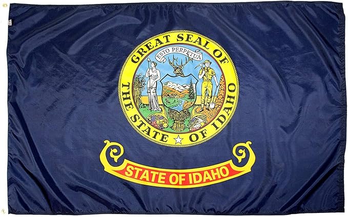 FlagSource Idaho Nylon State Flag, Made in the USA, 3x5'