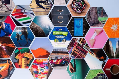 We! Engage Cards – Conversation Starters for Adults, Corporate Team Building, Work Activities, and Icebreaker Games – Ideal for Meetings, Workshops, and Office Activities (56 Cards)