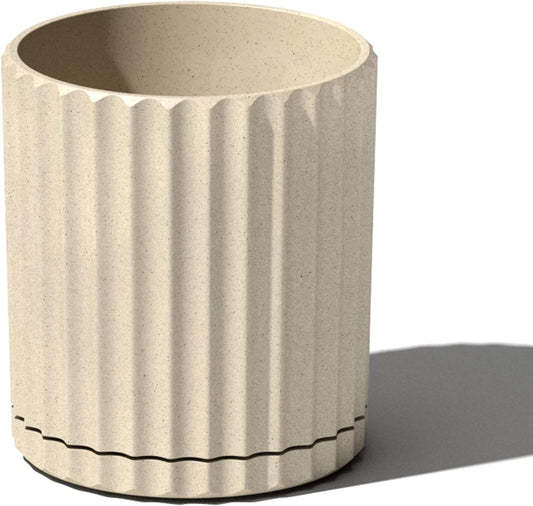 Veradek Demi Series Demi 6" Planter w/Tray, Sand