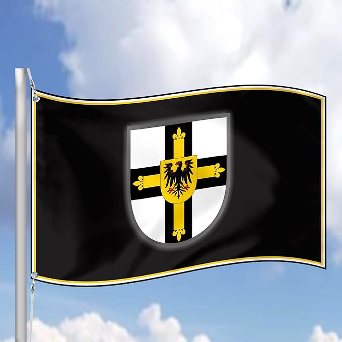 Teutonic Order Grand Master HOR Orders 3x5 feet Flag Banner Vivid Color Double Stitched Brass Grommets