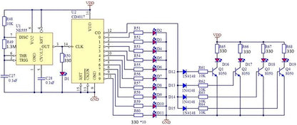 Gikfun DIY SMD SMT Welding Practice Soldering Skill Training Board Ek7028