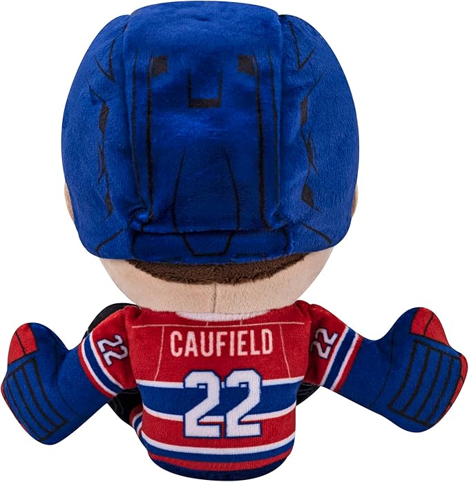 Bleacher Creatures Montreal Canadiens Cole Caufield 8" Kuricha Plush - Soft Chibi Inspired NHL Superstar