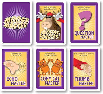 Moose Master - Laugh Until You Cry Fun - Your Cheeks Will Hurt from Smiling and Laughing so Hard - for Fun People Looking for A Hilarious Night in a Box