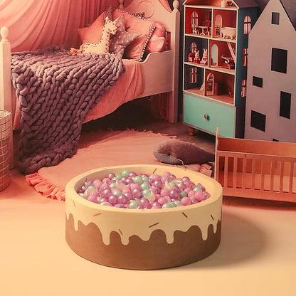 GOGOSO Ball Pit Balls Stars Moon Shapes Plastic Pitballs for Toddler Play Tent Baby Photo Props Kids Pool Water Toys Kiddie Pool Party Decor, Pearl Pink+Pearl Purple+Pearl Light Blue,100PCS