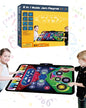 SUNLIN 2-in-1 Music Jam Mat, Music Learning Toy for Boys Girls 3-6, Drum Set + Piano Mat, Toddler Birthday Gift 3 4 5 6 Years, Record & Playback, Built-in Songs, 8 Instrument Sounds, Volume Control