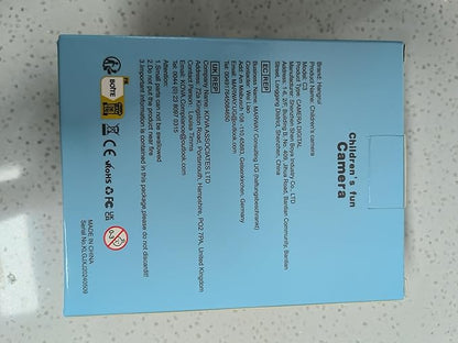 Kids Camera for 3-12 Years Old Toddlers Childrens Birthday Graduation Gifts Selfie Digital Toy Camera with 32GB SD Card for 4 5 6 7 8 9 10 11 Boys Girls