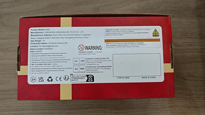 MYDOVA Christmas Decorations, Christmas Sensory Bin for Kids, Christmas DIY Decoration Art Kit for Kids with Sandbox, Castle, Christmas Tree, 3 Color Sand Gift Birthday Gift for Children Ages 3+