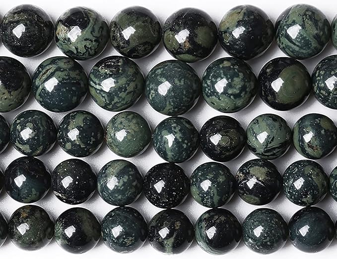6MM 57PCS Natural Stone Kambaba Jasper Loose Beads for Jewelry Making DIY Bracelet Necklace