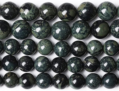 6MM 57PCS Natural Stone Kambaba Jasper Loose Beads for Jewelry Making DIY Bracelet Necklace