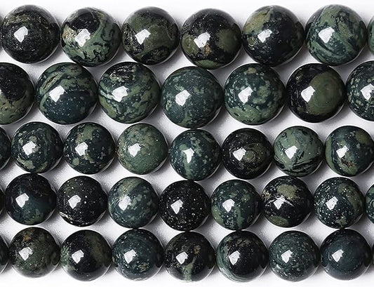 6MM 57PCS Natural Stone Kambaba Jasper Loose Beads for Jewelry Making DIY Bracelet Necklace