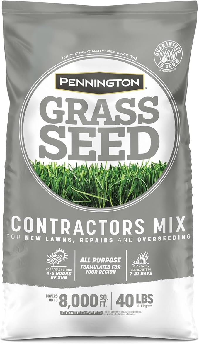 Pennington Contractors Grass Seed Mix Northern Mix 40 lb