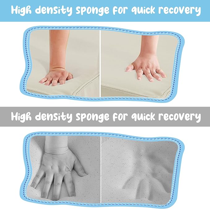 Merax Climbing Toys for Toddlers, Soft Climb and Crawl Playset Indoor Baby Soft Foam Blocks for Climbing, Crawling, 6-Piece