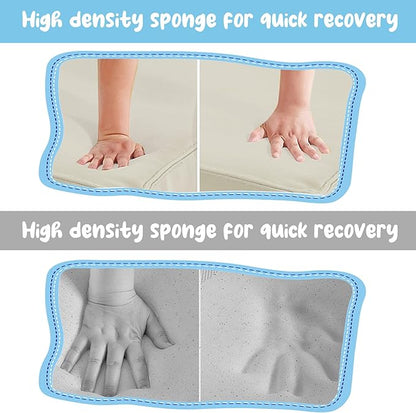 Merax Climbing Toys for Toddlers, Soft Climb and Crawl Playset Indoor Baby Soft Foam Blocks for Climbing, Crawling, 6-Piece