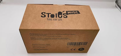 Stoie's Wooden Kids Musical Instruments for 3-9 Years Old, with Drum, Flute, Hand Bells, Cymbals, Castanets, Triangle, for Babies and Toddlers, Durable, Safe, Montessori Educational Toy, Storage Bag