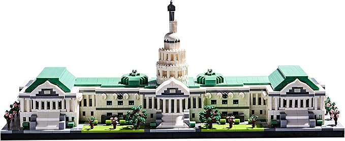 Gift Architecture Capitol Building Model Set - 3630pcs | Micro Blocks | Detailed Designs | Display-Worthy | Great Gift for Adults & Kids