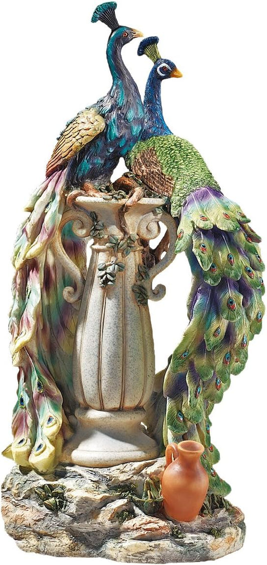 Design Toscano Peacocks in Paradise Statue