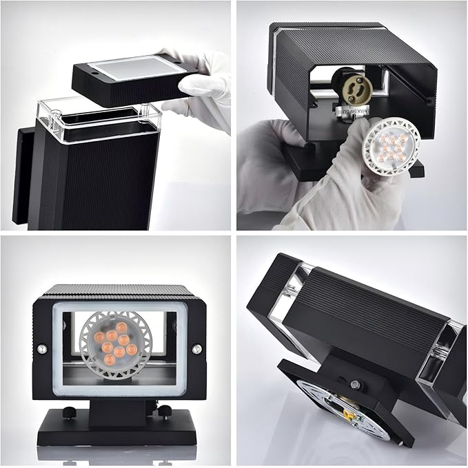 Motion Sensor Outdoor Wall Lights, Dusk to Dawn Exterior Light Fixtures with 3 Modes, Modern Up Down Wall Sconce, Waterproof Aluminum Porch Light for Garage, Patio, Front Door