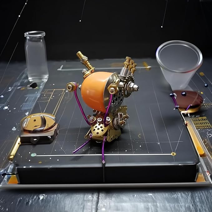 Mechanical Metal DIY 3D Insect Brass Puzzle (Snail-O)