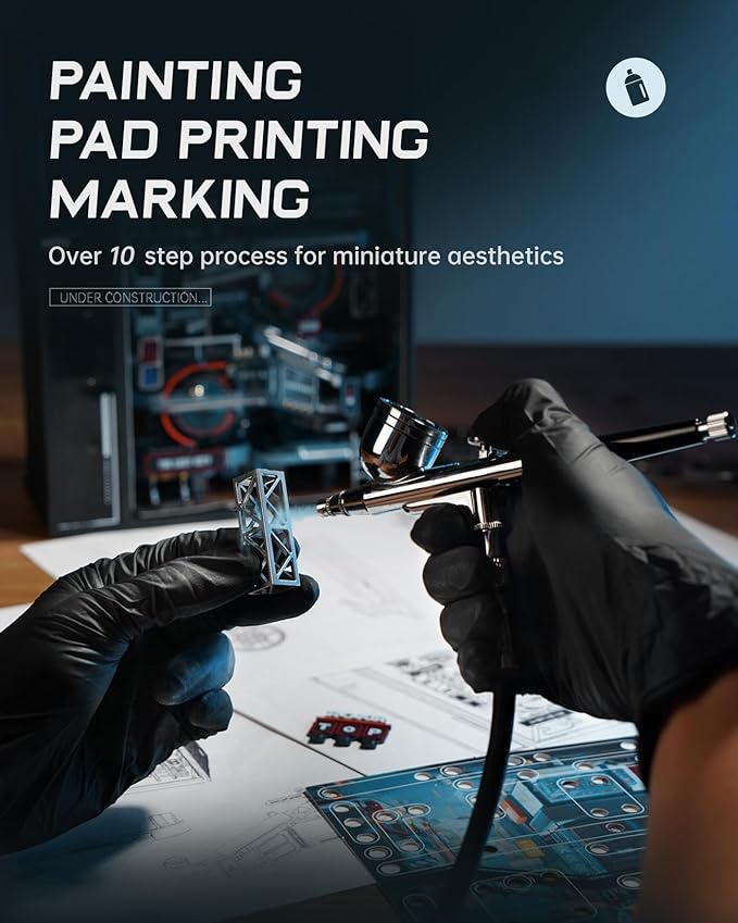 ROKR Marble Run Model Building Kit, 3D Puzzles for Adults, DIY Miniature Kit, Ideal Gift for Men and Women