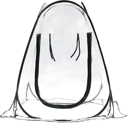 Gardzen 27"x27"x31" Pop up Grow Greenhouse Small Greenhouse, Portable Plant Flowers Mini Green House Cover for Outdoor & Indoor Use