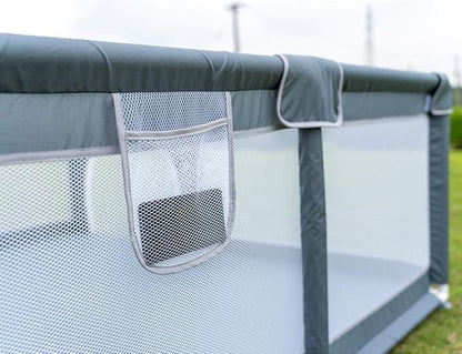 Gaorui Large Kids Baby Ball Pit - Portable Indoor Outdoor Baby Playpen Toddlers Children Safety Play Yard Fun Activities Popular Toys (Not Includes Balls)