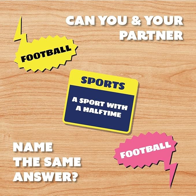 Gamewright - Think 'N Sync - Fast-Paced Party Card Game for Families & Friends, Ages 10+, 3-8 Players