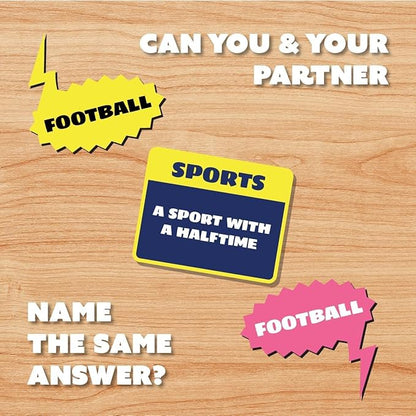 Gamewright - Think 'N Sync - Fast-Paced Party Card Game for Families & Friends, Ages 10+, 3-8 Players