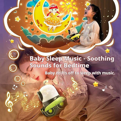 Kids Cartoon Projector Lamp, Story Projector for Kid, 12 Slides+360° Rotation Silent Kids Night Light, Christmas Birthdays Gifts, Unique Stylish Projectors Lamp with Cartoon Images