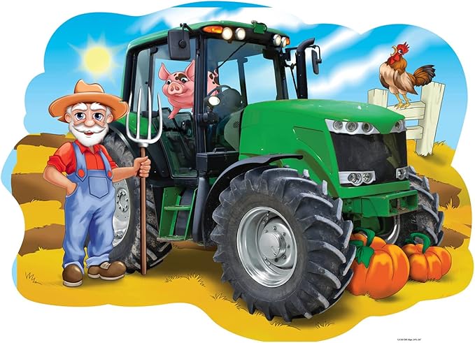 MasterPieces Floor Puzzle - Jumbo Size 36 Piece Jigsaw Puzzle for Kids - Old MacDonald's Floor Puzzle - 3ftx2ft