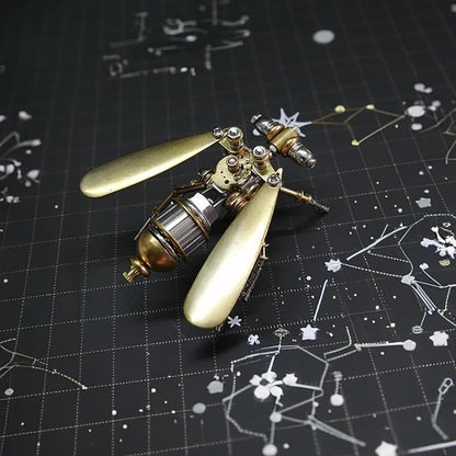 Mechanical Metal DIY 3D Insect Brass Puzzle (Fruit Fly)