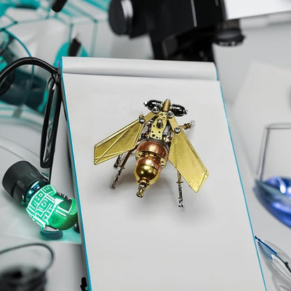 Mechanical Metal DIY 3D Insect Brass Puzzle (Fly)
