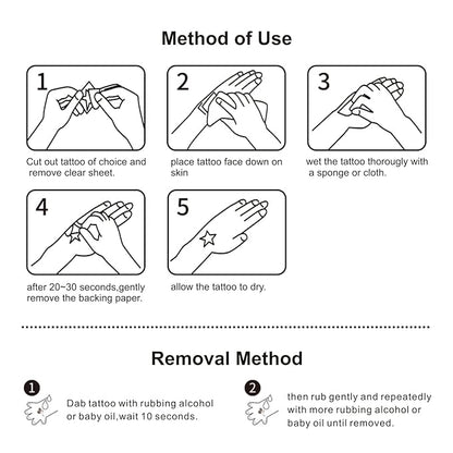 Halloween Temporary Tattoos for Kids - 120 Pieces Halloween Trick or Treat Fake Tattoos Stickers for Boys and Girls,Halloween Party Favors for kids Assorted Goodies Tattoos Goody Bag Stuffers