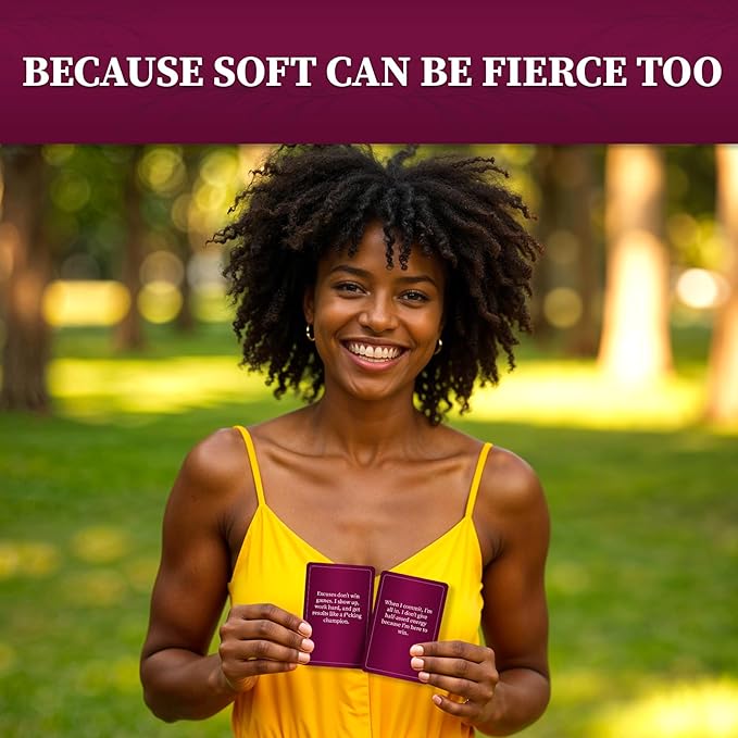 QUOKKA Badass Affirmation Cards for Women – 95 Fierce Daily Motivational Messages to Awaken Power, Boost Confidence, and Uplift Mindset – Self Care and Mental Strength Gift for Her