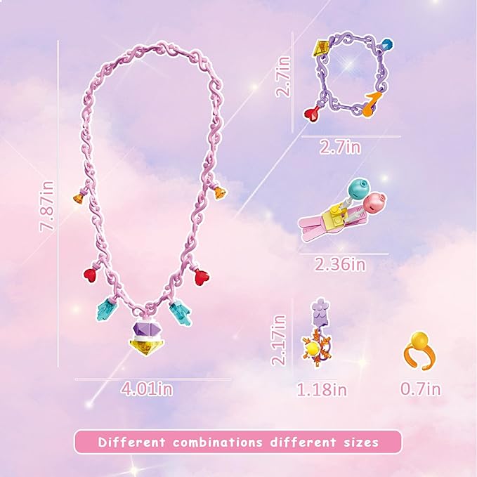 Xgmadiles Party Favors for Kids 3-12Y - 30Pack Mini Building Blocks Set for Goodie Bags Stocking Stuffers Classroom Prizes Birthday Gifts, Creative DIY Jewelry Making Kits for Girls