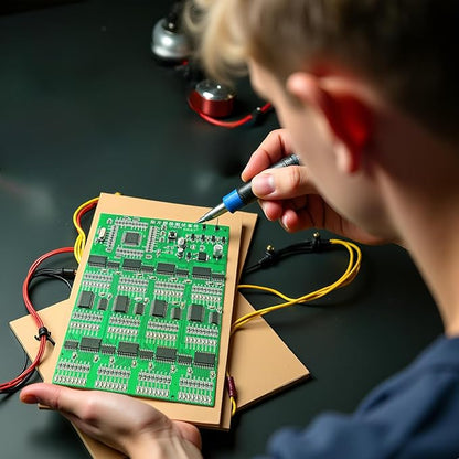 Gikfun Advanced SMD/SMT Soldering Practice Kit, DIY Electronics Training Board with Components EK8489