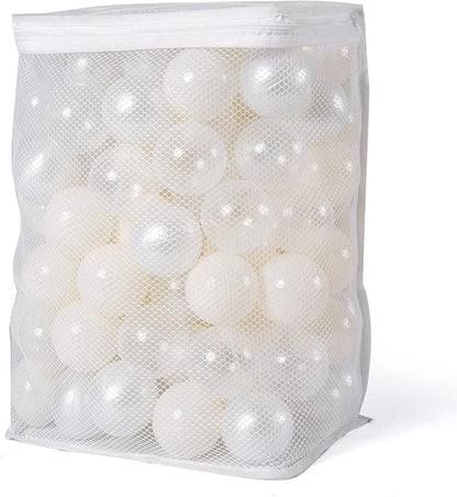 Realhaha Ball Pit Balls 50 100 200 500 Play Balls Plastic Balls for Baby Girls Toddlers Kids Play Tent Pool Playhouse Playpen Party Decoration