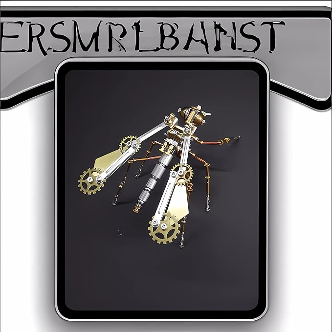 Mechanical Metal DIY 3D Insect Brass Puzzle (Mosquito A)