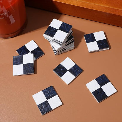 DOITOOL Miniature Dollhouse Flooring Mini Dollhouse Accessories, 27PCS Floor Sheet Wood Flooring Decorations, Doll House Furniture Accessories (s