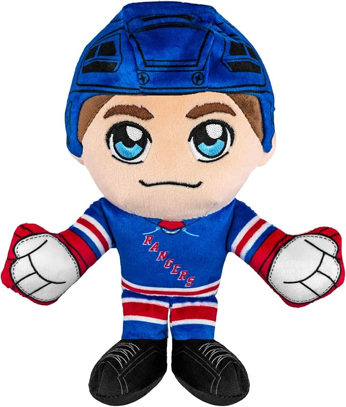 Bleacher Creatures New York Rangers 8" Player NHL Kuricha Sitting Plush - Soft Chibi Inspired Plush