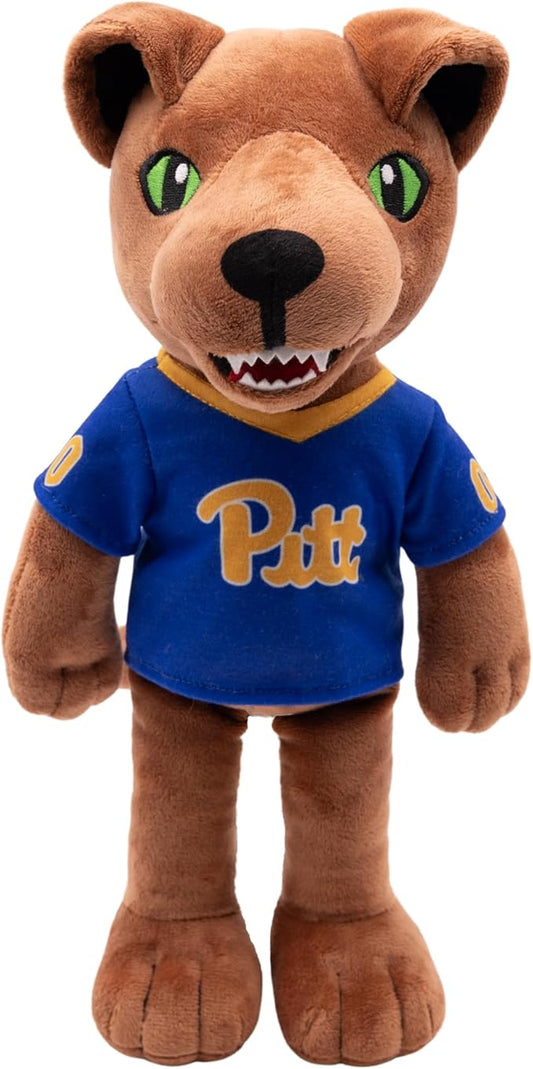 Playtime by Eimmie 14" Pitt Panther Plush Doll – Soft Rag Doll Mascot for College Football Fans, Sports-Themed Plush Figure for Kids, Toddlers & Collectors, Surface Washable