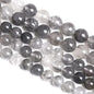 6MM 60PCS Natural Stone Cloudy Quartz Crystal Beads for Jewelry Making DIY Bracelet 1 Strand