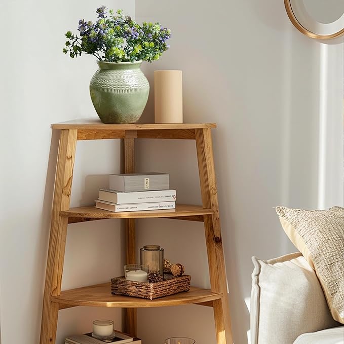 Quoowiit Ceramic Rustic Farmhouse Vase, Green Distressed Flower Vase for Home Decor, Boho Decorative Vases for Centerpiece Table Decorations, Vases for Living Room Kitchen Entryway Mantle Shelf Decor