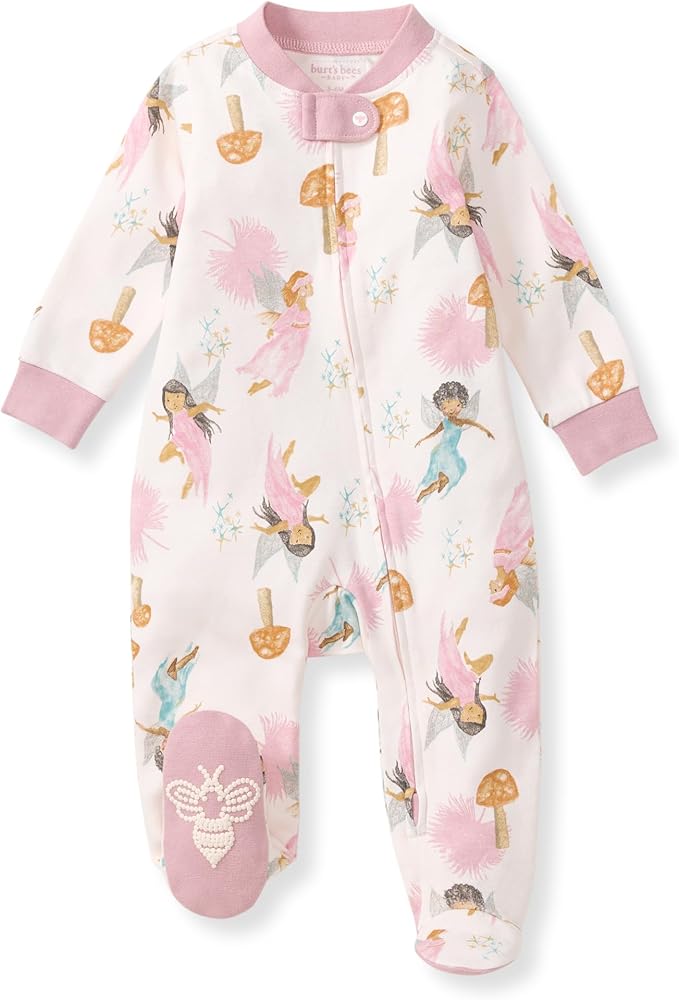 Burt's Bees Baby Baby Girl's Pajamas Sleep and Play