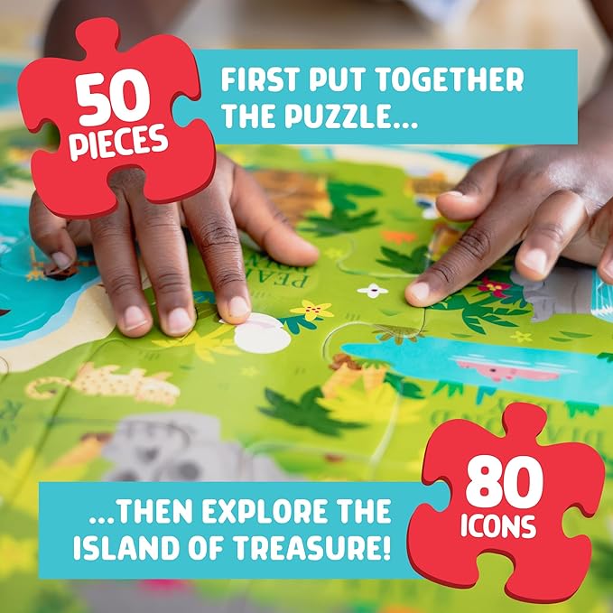 Chuckle & Roar Seek & Find Treasure Hunt Puzzle