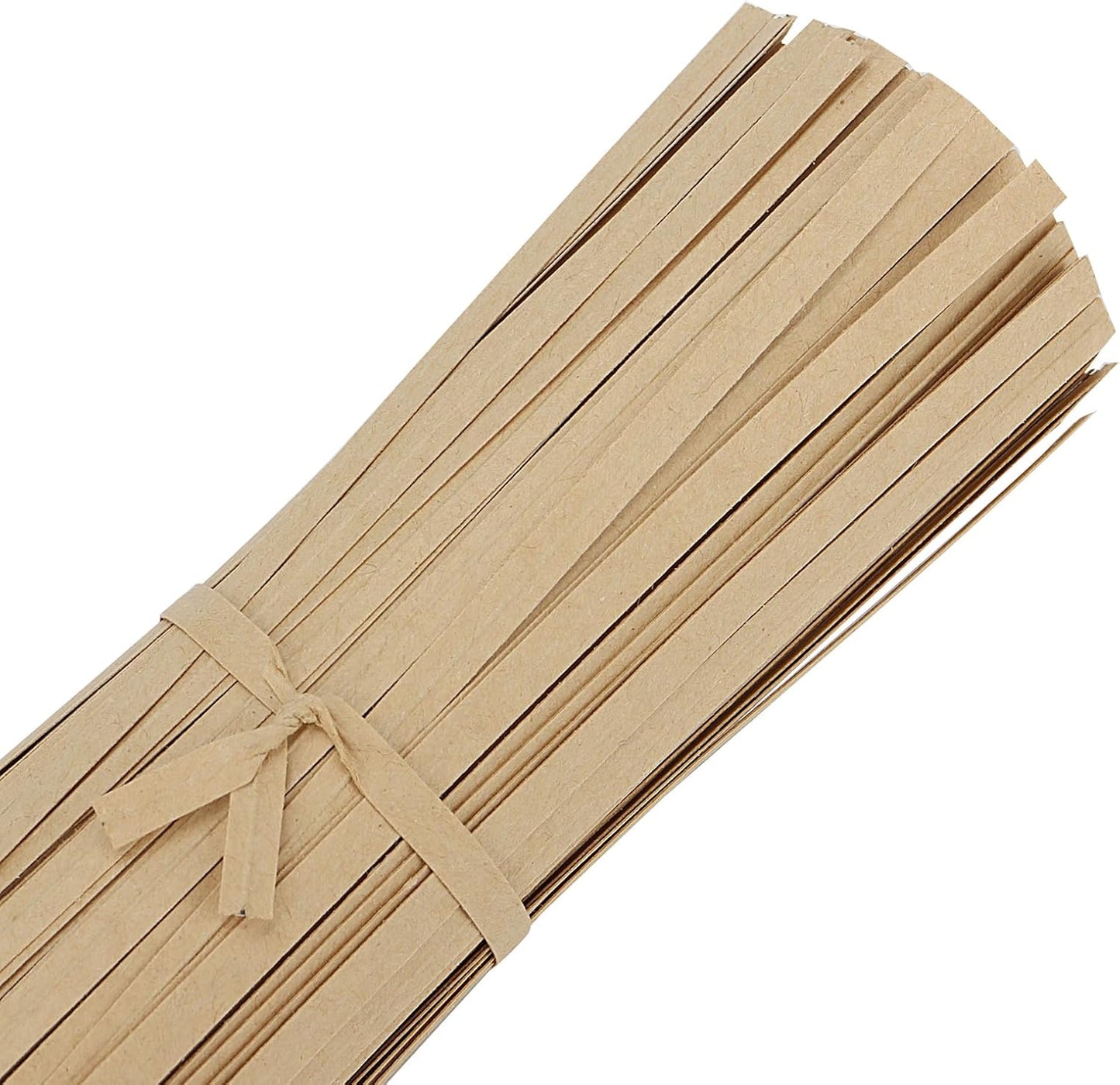 SHEUTSAN 3000 PCS 6 Inches Kraft Paper Twist Ties, Brown Twist Bag Ties, Reusable Bread Ties for Cookies Candies Bags