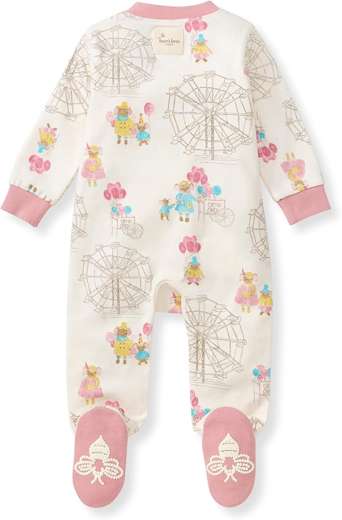 Burt's Bees Baby Baby Girl's Pajamas Sleep and Play