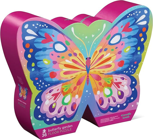 36-pc Puzzle/Butterfly Garden